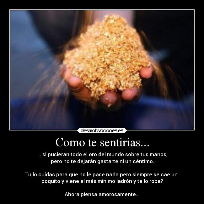 Como te sentirías... - 