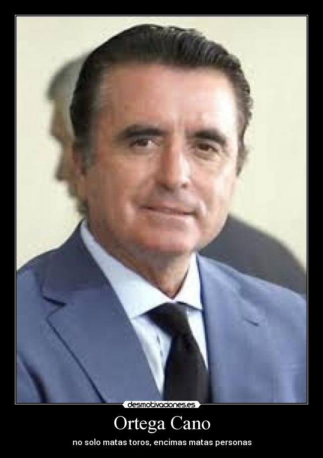 Ortega Cano - no solo matas toros, encimas matas personas