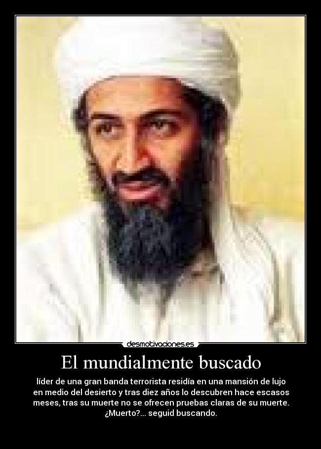 El mundialmente buscado -