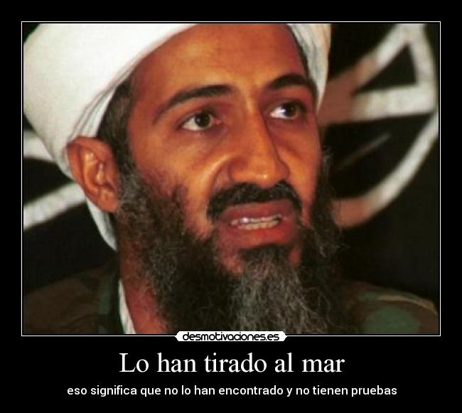 Lo han tirado al mar - eso significa que no lo han encontrado y no tienen pruebas