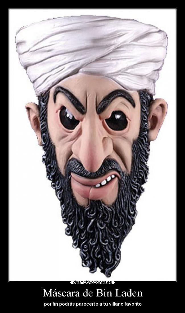Máscara de Bin Laden -