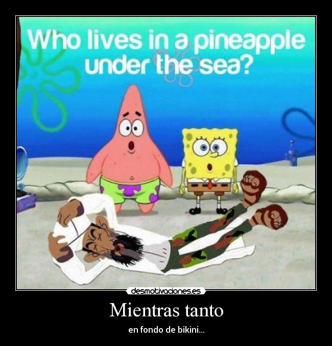 Mientras tanto - en fondo de bikini...