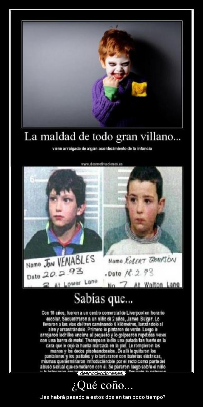 ¿Qué coño... - ...les habrá pasado a estos dos en tan poco tiempo?