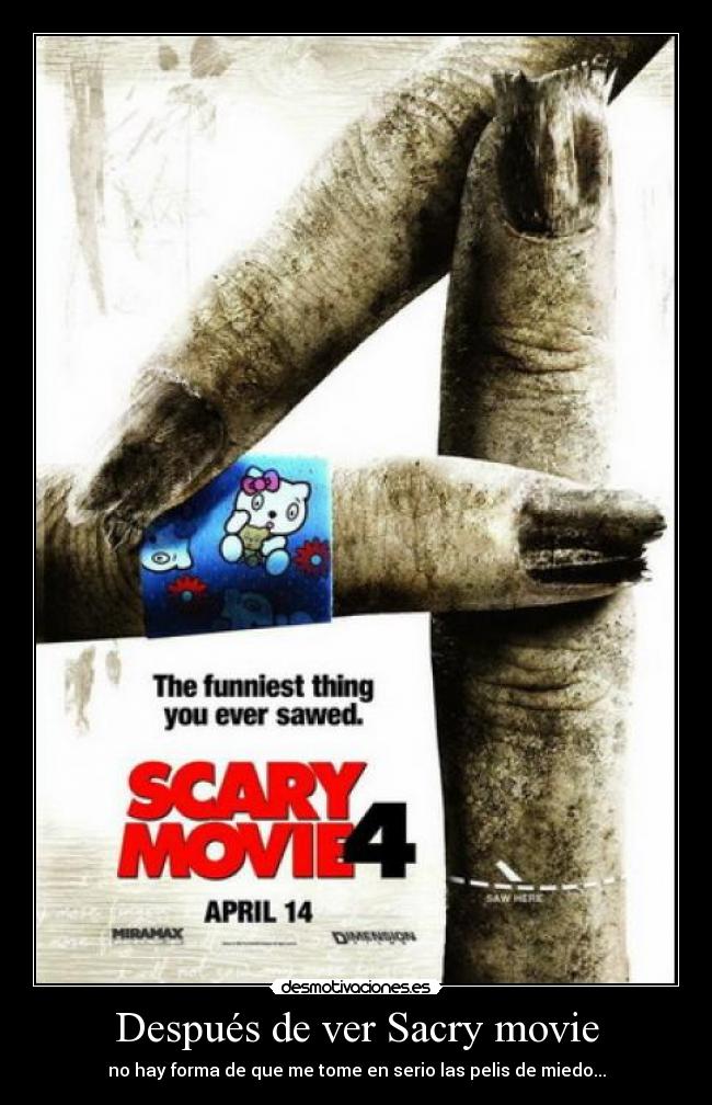 Después de ver Sacry movie - 