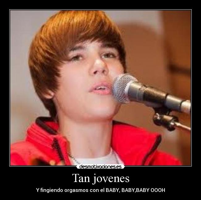 carteles justin bieber sus orgasmos desmotivaciones