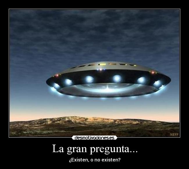 carteles ovnis desmotivaciones