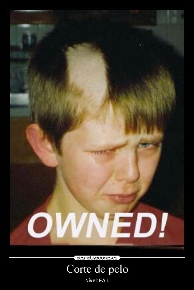 Corte de pelo - Nivel: FAIL