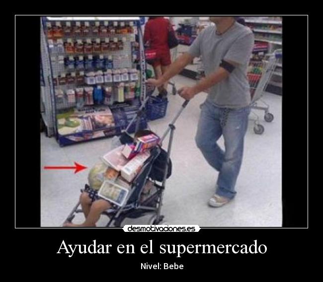 Ayudar en el supermercado - Nivel: Bebe