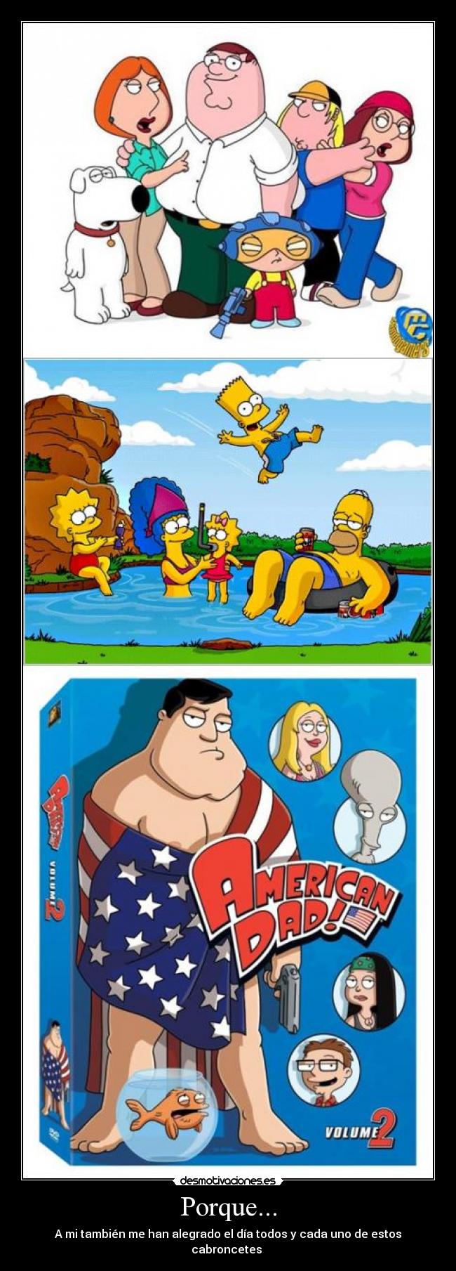 Porque... - A mi también me han alegrado el día todos y cada uno de estos cabroncetes