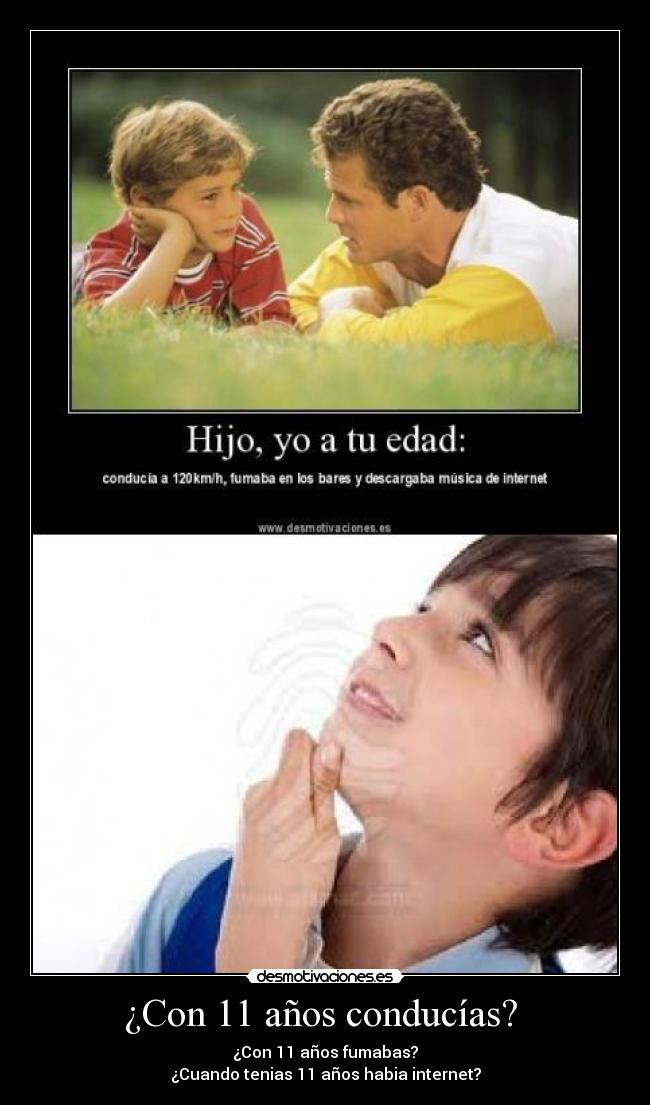 carteles hijo papa anos tonto despiste cartel desmotivaciones