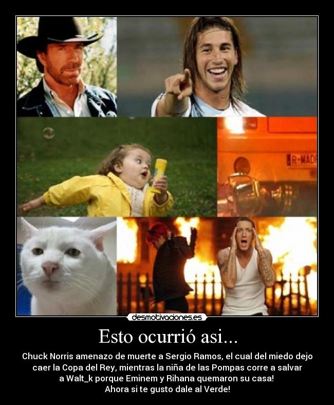 Esto ocurrió asi... -