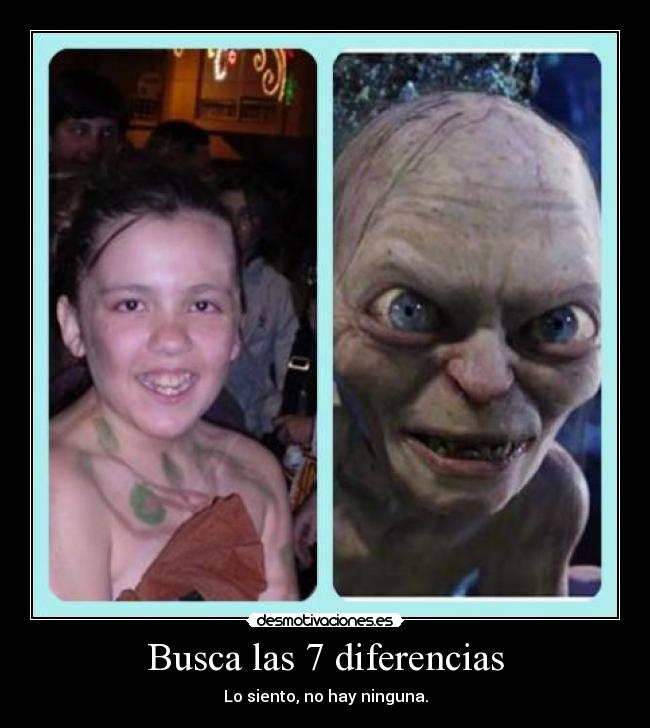 Busca las 7 diferencias - Lo siento, no hay ninguna.