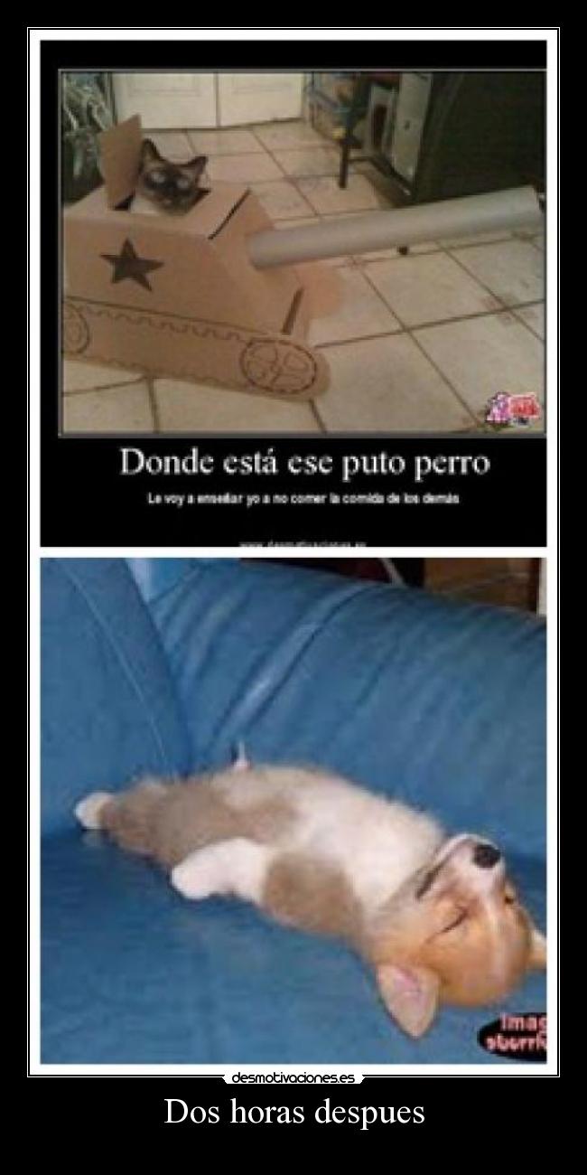 Dos horas despues -