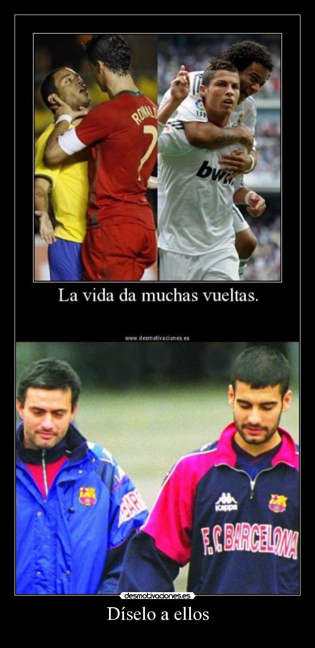 carteles guardiola mou crsitiano marcelo desmotivaciones