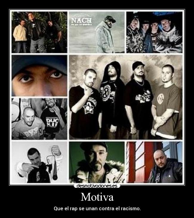 Motiva - Que el rap se unan contra el racismo.