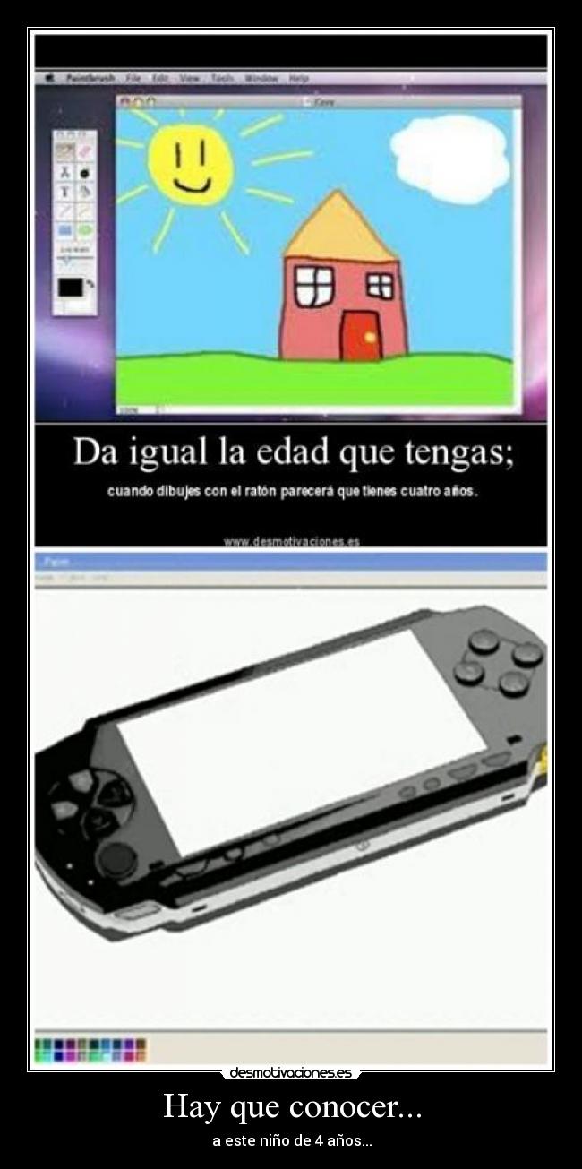 Hay que conocer... - a este niño de 4 años...