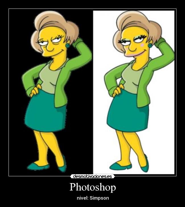 Photoshop - nivel: Simpson