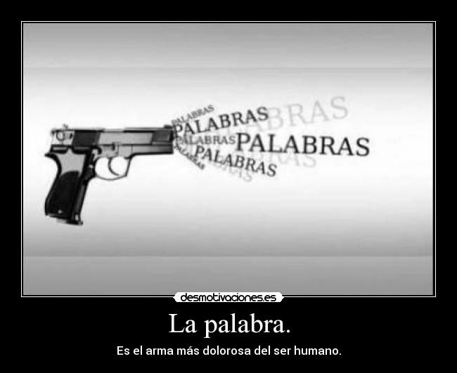 La palabra. - 