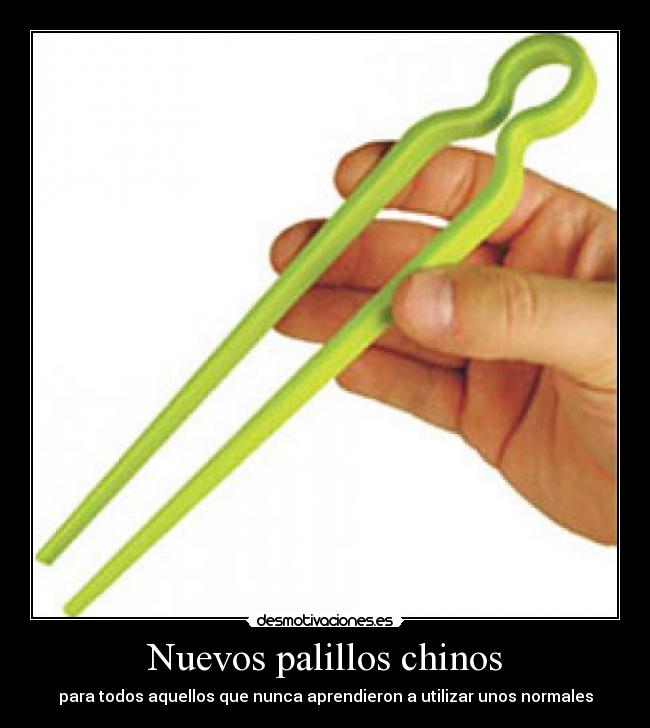 Nuevos palillos chinos - 