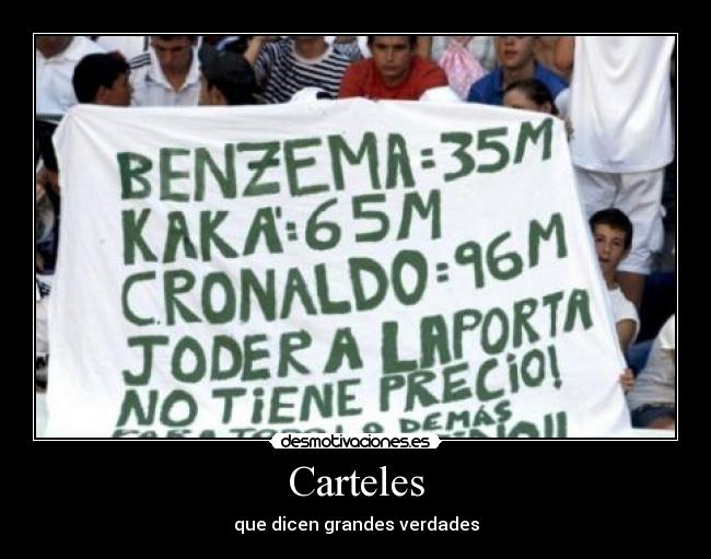Carteles - que dicen grandes verdades