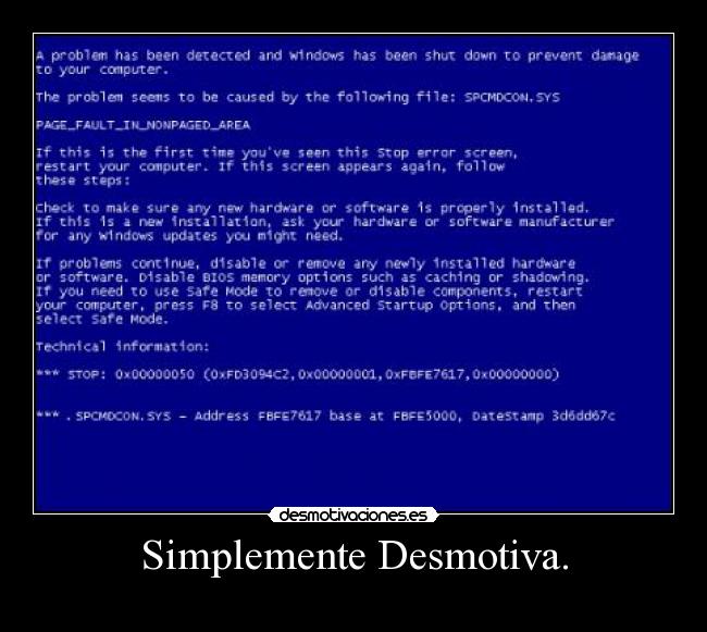 Simplemente Desmotiva. - 