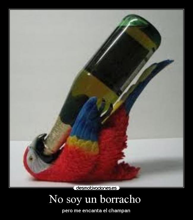 No soy un borracho -