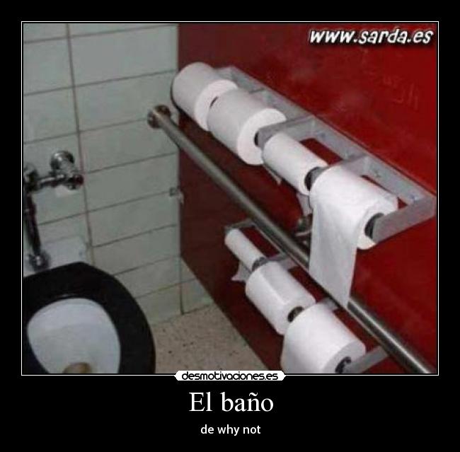 El baño -