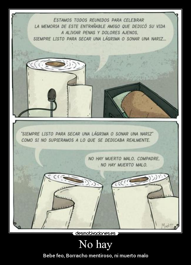 No hay -