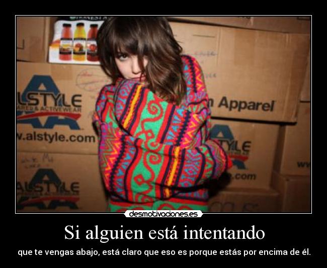 Si alguien está intentando -