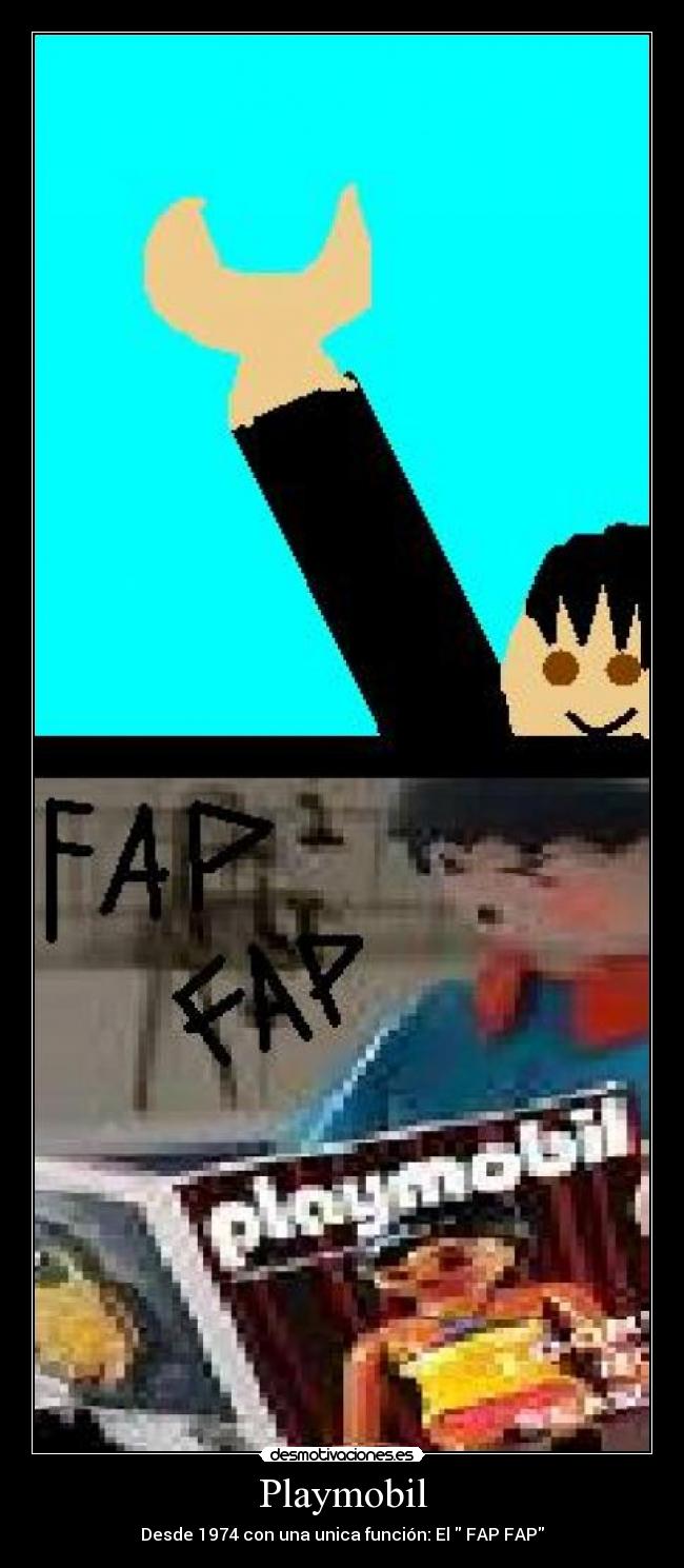 Playmobil - Desde 1974 con una unica función: El  FAP FAP