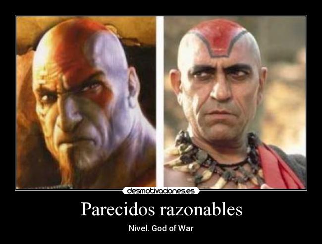 Parecidos razonables - Nivel. God of War