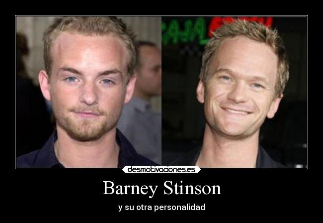 Barney Stinson - y su otra personalidad