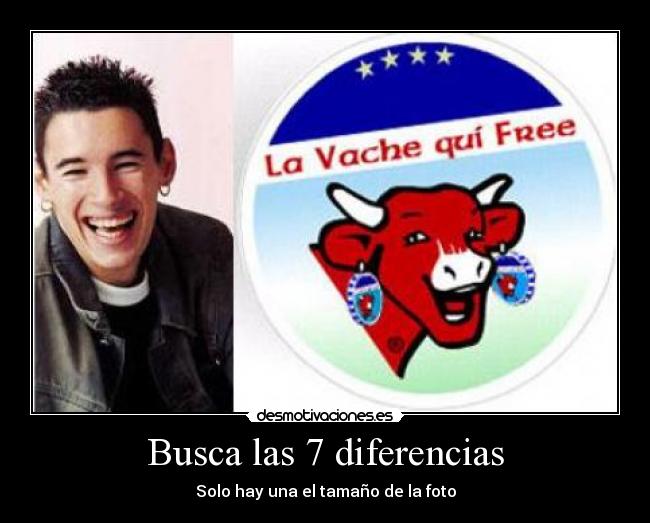 Busca las 7 diferencias - 