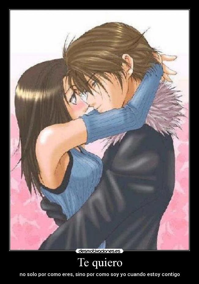 carteles final fantasy squall tifa amor querer desmotivaciones