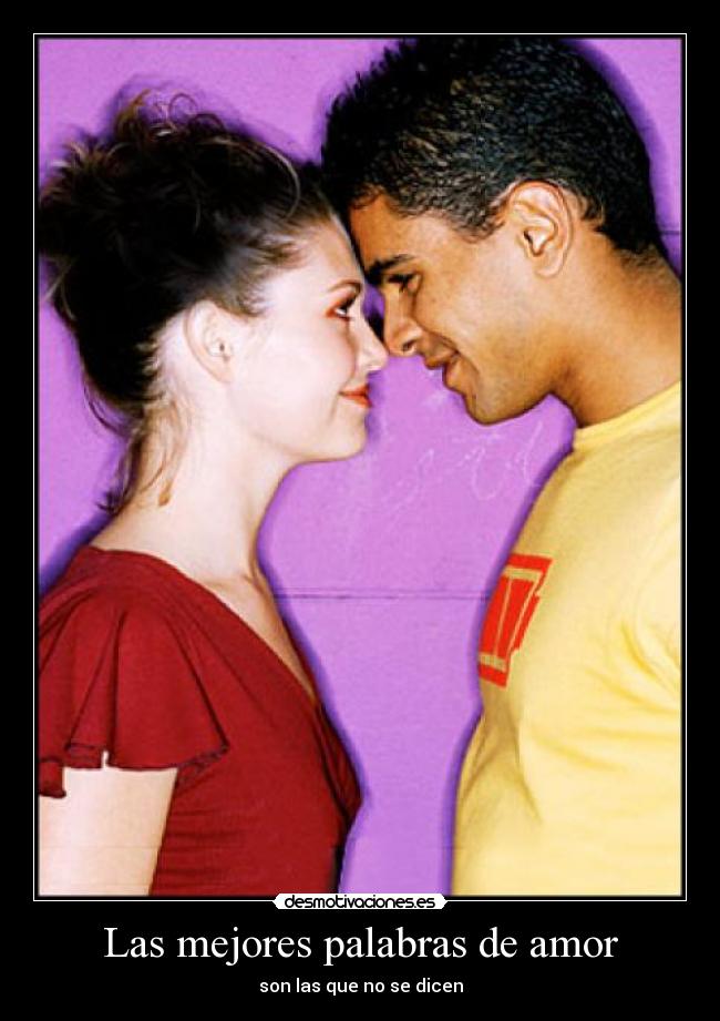 Las mejores palabras de amor -