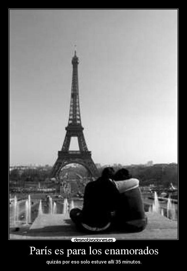 París es para los enamorados -