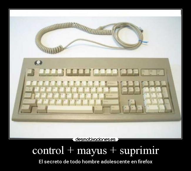 carteles teclado desmotivaciones