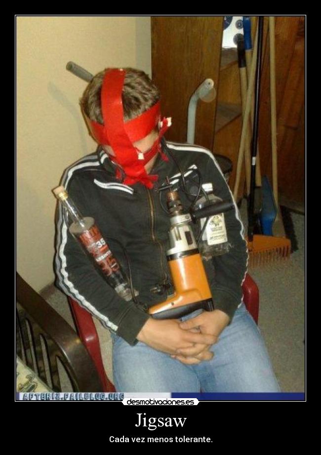 Jigsaw - Cada vez menos tolerante.