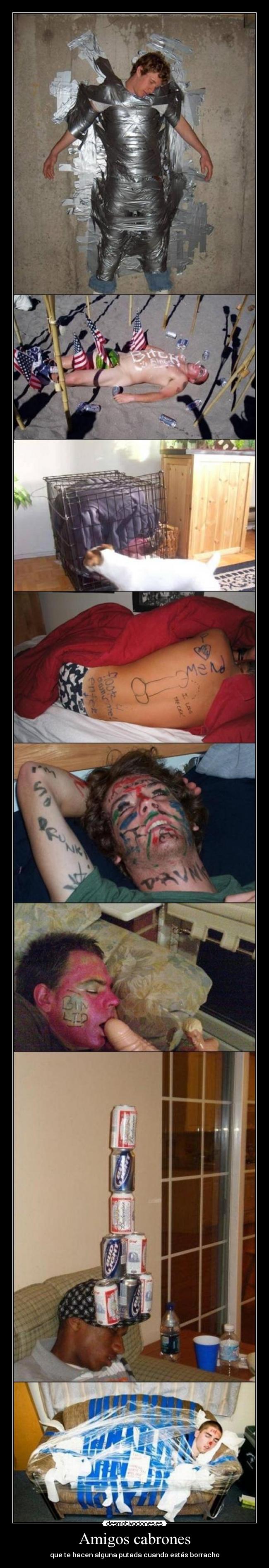 Amigos cabrones -