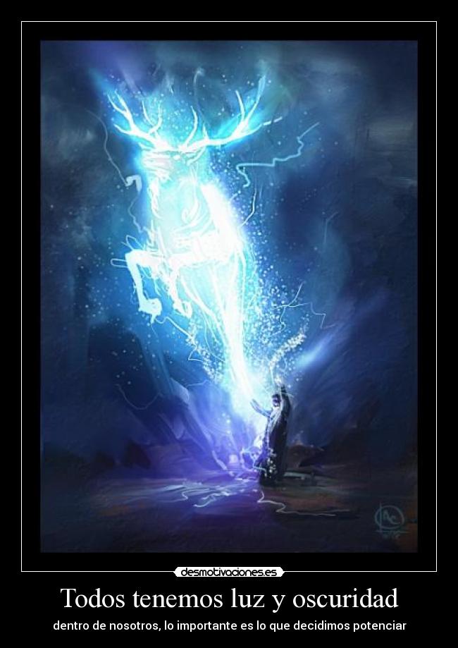 Todos tenemos luz y oscuridad - 