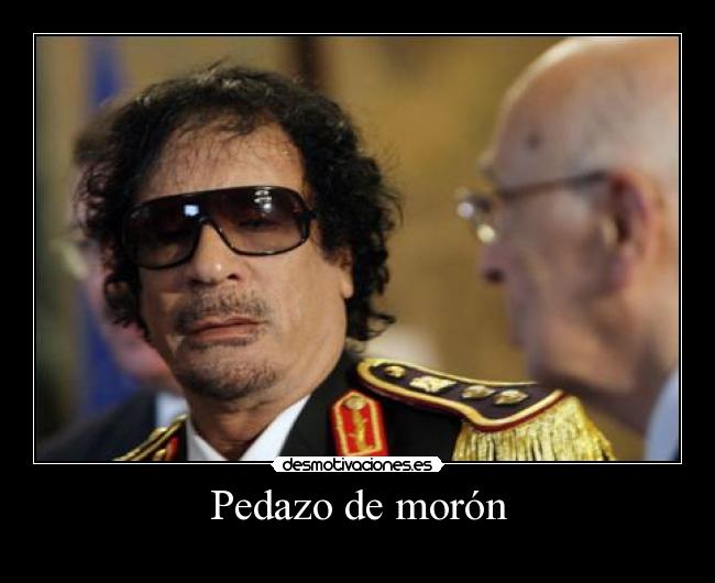 Pedazo de morón - 