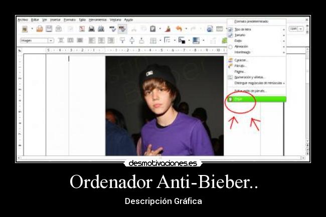 Ordenador Anti-Bieber.. -