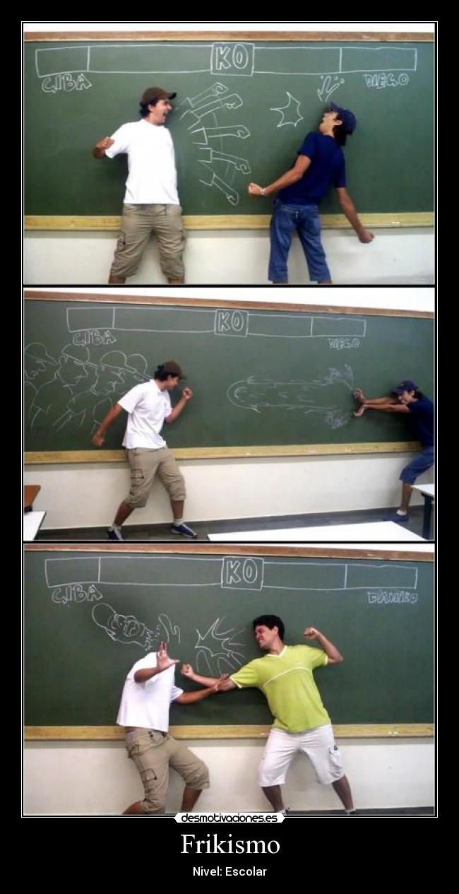 Frikismo - Nivel: Escolar