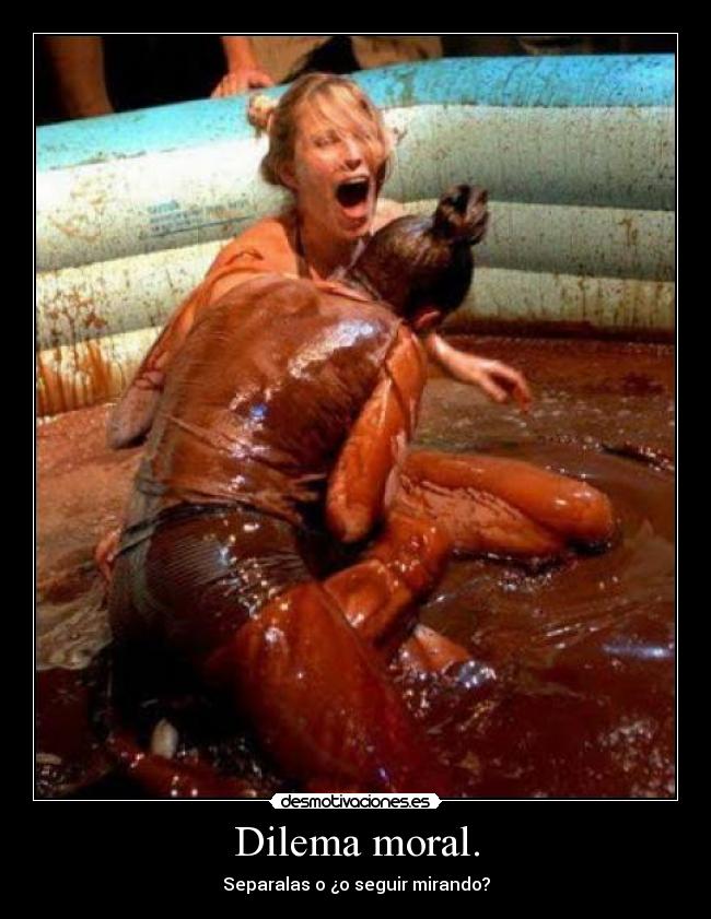 Dilema moral. - Separalas o ¿o seguir mirando?