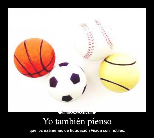 Yo también pienso -