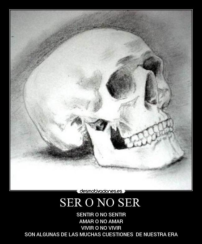 SER O NO SER  - 