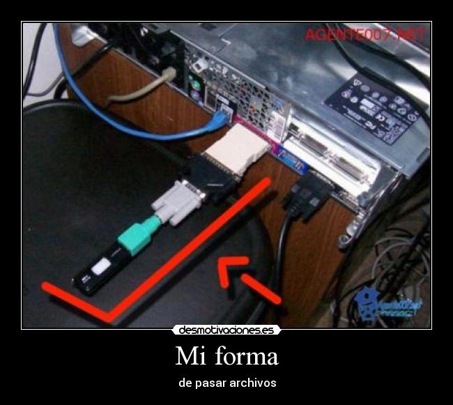 Mi forma - de pasar archivos
