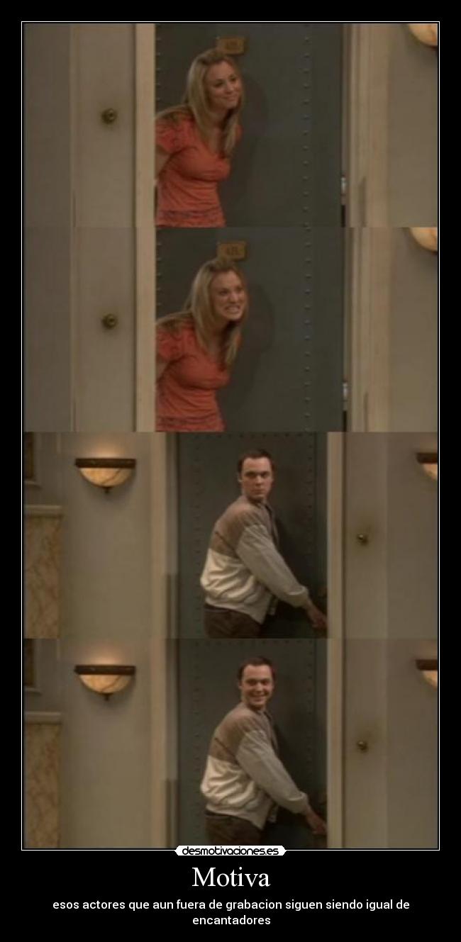 Motiva - esos actores que aun fuera de grabacion siguen siendo igual de encantadores