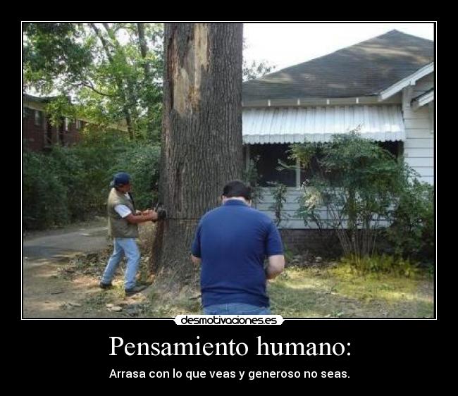 Pensamiento humano: -