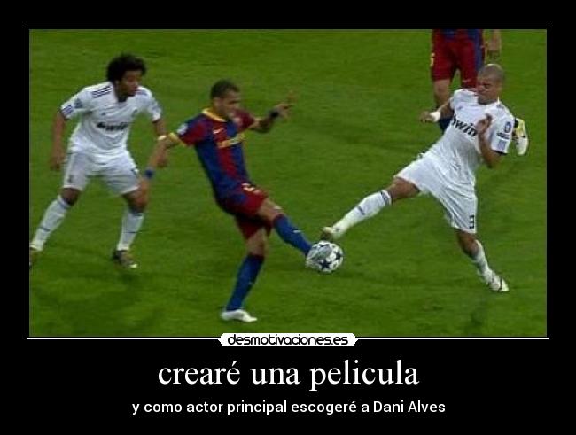 crearé una pelicula -